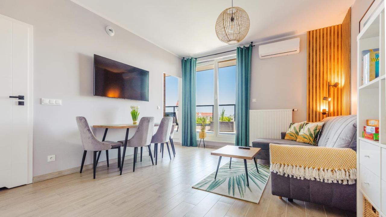 Apartamenty Delux Sun & Snow Nowe Hallerowo Z Przestronnym Tarasem - Blisko Centrum Władysławowo Exterior foto